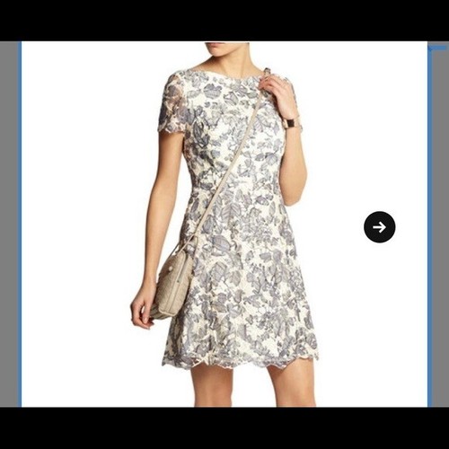 Abito estivo Tory Burch da donna taglia 6 abito in pizzo Guipure