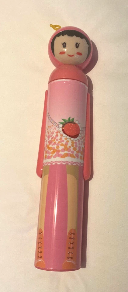 PARAGUAS MUÑECA Rosa Plegable con Estuche Rígido Niña Japón Dama Alta Calidad Nuevo en Caja Lluvia Sol Foto 1 de 4