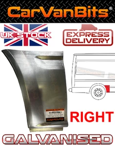 PARA FORD TRANSIT MK6 MK7 00-14 REPARACIÓN ARCO DE RUEDA TRASERA PANEL LATERAL DERECHA INFERIOR - Imagen 1 de 6