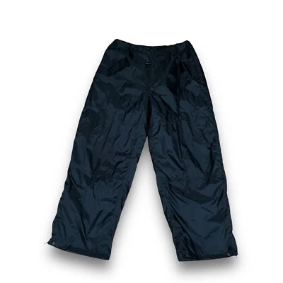 Pantalones forrados impermeables para lluvia Bass Pro Shops para hombre pesca negro cordón XL Foto 1 de 4
