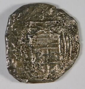 Mexico Spanish Colonial 8 Reales COB Shipwreck Silver Coin