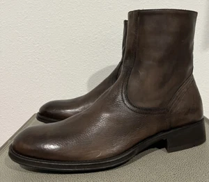 To Boot New York Muller Dark Brown Calf Leather Boots Mens 12 Shoes Adam Derrick - Picture 1 of 22