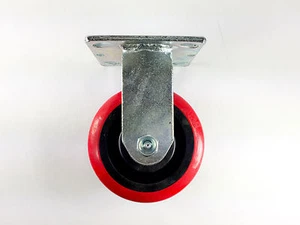 5" x 2" Polyurethane On Plastic Caster - Rigid - Picture 1 of 2