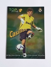 Iker Casillas TOP 2010 Real Madrid #542 Mundicromo Fichas La Liga 2009-10 insert