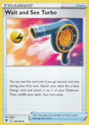 Pokémon Wait and See Turbo 158/189 Pokemon Astral Radiance NM/M - Image 1 of 2