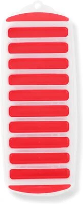 Silicone Ice Stick Tray for Water Bottles, 10 Slots, 3.5 inch Long Ice Cubes - Image 1 of 4