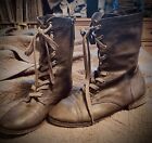 Breckelle's Brown Lace Up Combat Style  Boots Women's Size 8