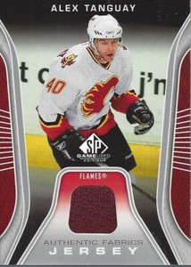 2006-07 SP Game Used Authentic Fabrics #AFAT Alex Tanguay Jersey - NM-MT
