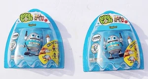 2 Stück (2x) EGGBOT - Aufzieh- & Walk-SPIELZEUG - von Eggbods - BRANDNEU - Bild 1 von 18