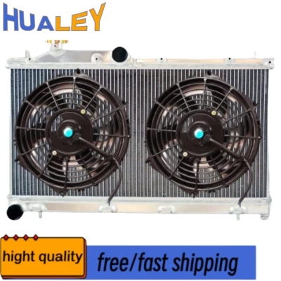 Radiator+Fan For Subaru Liberty Forester Impreza Wrx Outback EJ20 2.0 EJ25 2.5 - image 1 of 4