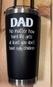 Regalo del día del padre para papá - vaso de 20 oz - Imagen 1 de 2