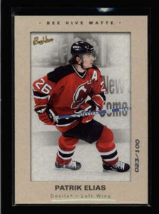 PATRIK ELIAS 2005/06 UPPER DECK BEE HIVE #53 MATTE #023/100 AK6652