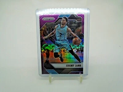 2016-17 PANINI PRIZM #97 JEREMY LAMB PURPLE PRIZM REFRACTOR 03 /75 - Image 1 of 4
