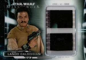 Star Wars Masterwork 2019, Lando Calrissian Film Cell Relic Card FC-LC6 1/1 - Picture 1 of 2