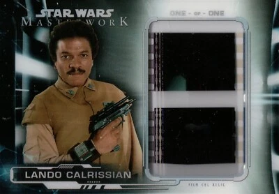 Star Wars Masterwork 2019, Lando Calrissian Film Cell Relic Card FC-LC6 1/1 - Image 1 of 2