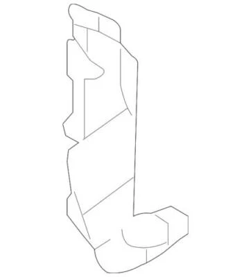 Cubierta delantera derecha original Ford Five Hundred 2005-2007 5F9Z-7402344-AAA Foto 1 de 2