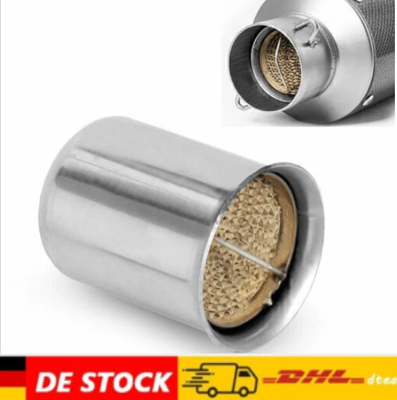 51mm Motorrad Auspuff Auspuffanlagen Katalysator DB Killer Schalldämpfer DHL - Bild 1 von 4