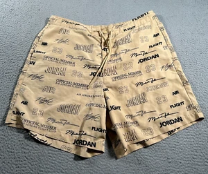 Nike Air Jordan Pantaloncini Uomo 2XL Flight MVP Marrone Tessuto Elasticizzato DX9726-252 - Foto 1 di 9