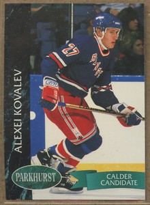 1992-93 Parkhurst #109 Alexei Kovalev  New York Rangers Rookie
