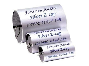 Jantzen Audio  HighEnd  MKP  Silver Z-Cap  3,9uF  3,90uF 800VDC  30x57mm  #BP - Bild 1 von 1