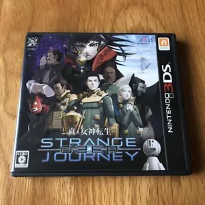Shin Megami Tensei DEEP STRANGE JOURNEY Nintendo 3DS Manual en caja Importación de Japón - Imagen 1 de 4