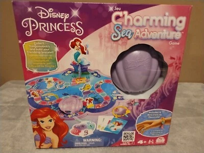 Disney Princess, Charming Sea Adventure Board Game The Movie Little Mermaid  NEW - Image 1 of 4