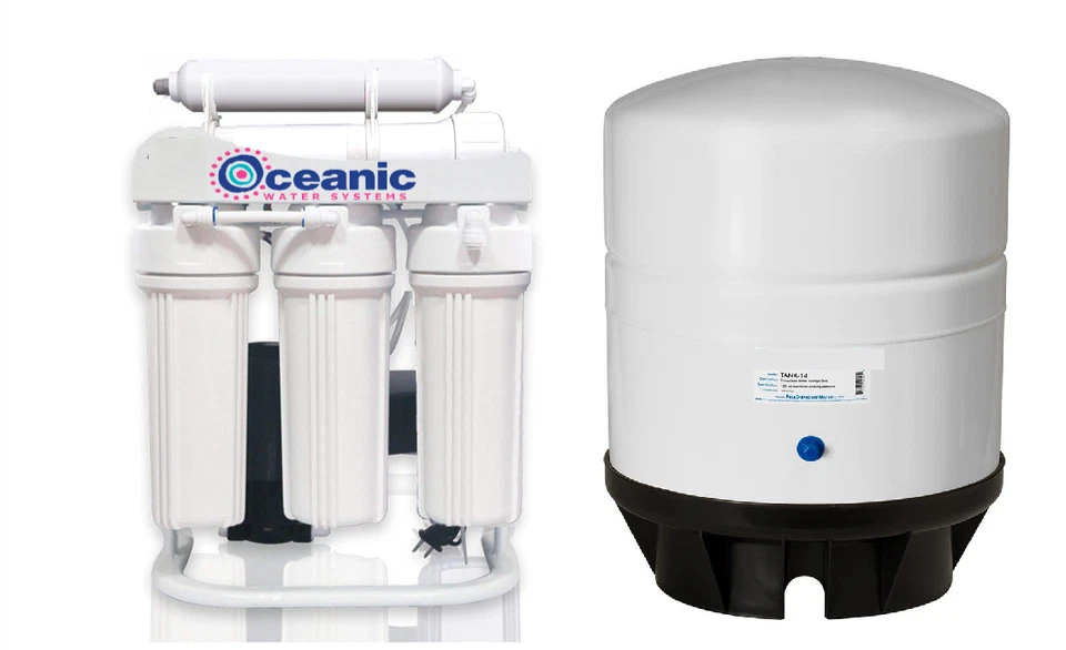 300 GPD Light Commercial RO Reverse Osmosis Water Filter Pump System+ 6 gal Tank - Image 1 of 1