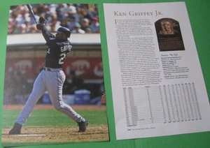 Ken Griffey Jr. - Baseball Hall of Fame Induction pages From the HOF Almanac - Picture 1 of 3