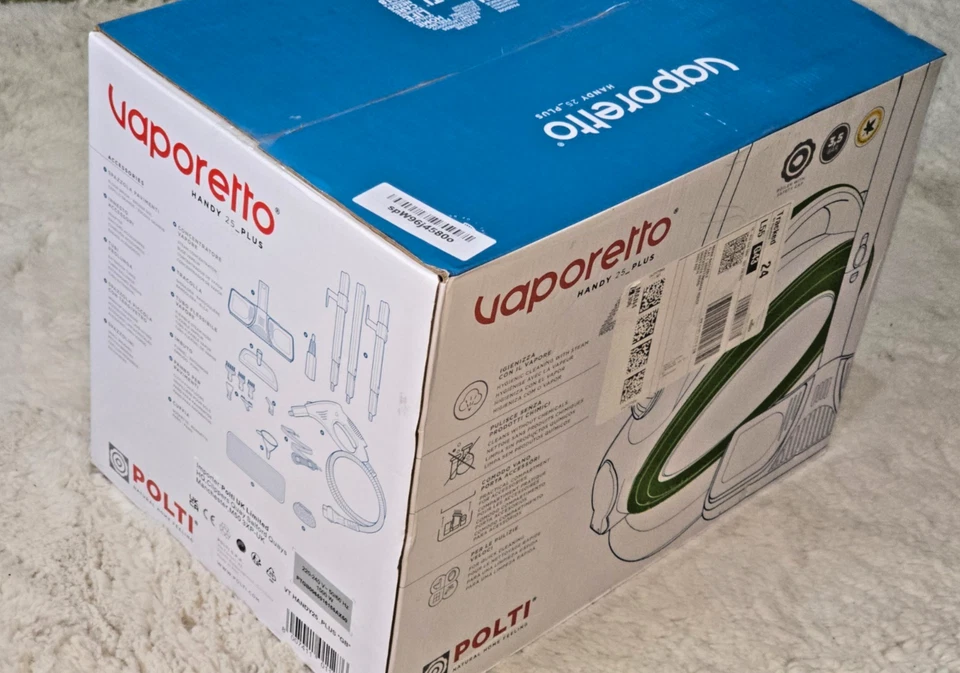 Polti Vaporetto Handy 25 Plus Steam Cleaner - Brand New !  Never opened ! - image 1 of 4