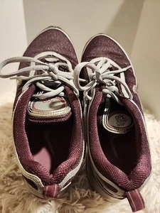 Nike Women Airmax 360 Maroon Eggplant Grey Size 7.5 - Picture 1 of 7