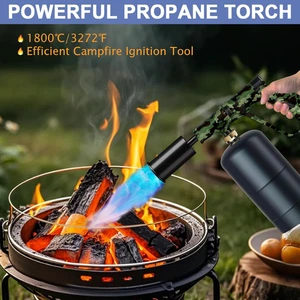 Testa Torcia Propano Cucina Potente per Cucinare BBQ Sous Vide e Bistecca - Foto 1 di 7
