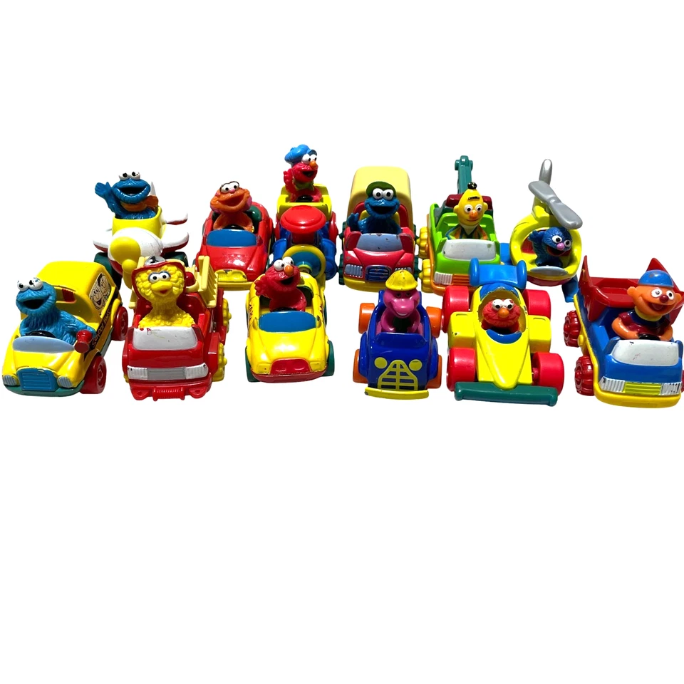 Лот из 12 литых машинок Tyco / Matchbox Sesame Street - Изображение 1 из 4