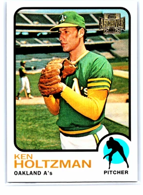 2002 Topps Archives #99 Ken Holtzman 1973 - Image 1 of 2