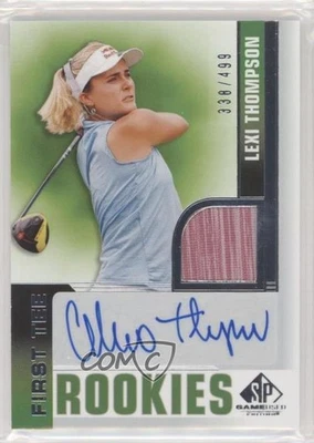 2021 SP Game Used First Tee Level 1 338/499 Lexi Thompson Rookie Relic Auto RC - Image 1 of 3