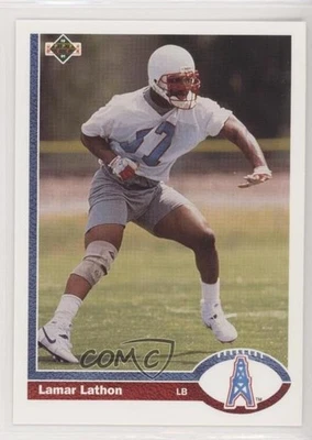1991 Upper Deck Lamar Lathon #424 - Image 1 of 2