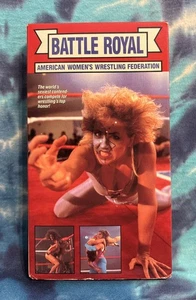 Battle Royal VHS American Women’s Wrestling Federation RARE  - Picture 1 of 7