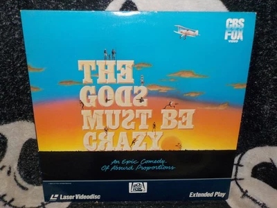 The Gods Must Be Crazy Laserdisc LD N!xau Marius Weyers Free Ship $50 Foto 1 de 2