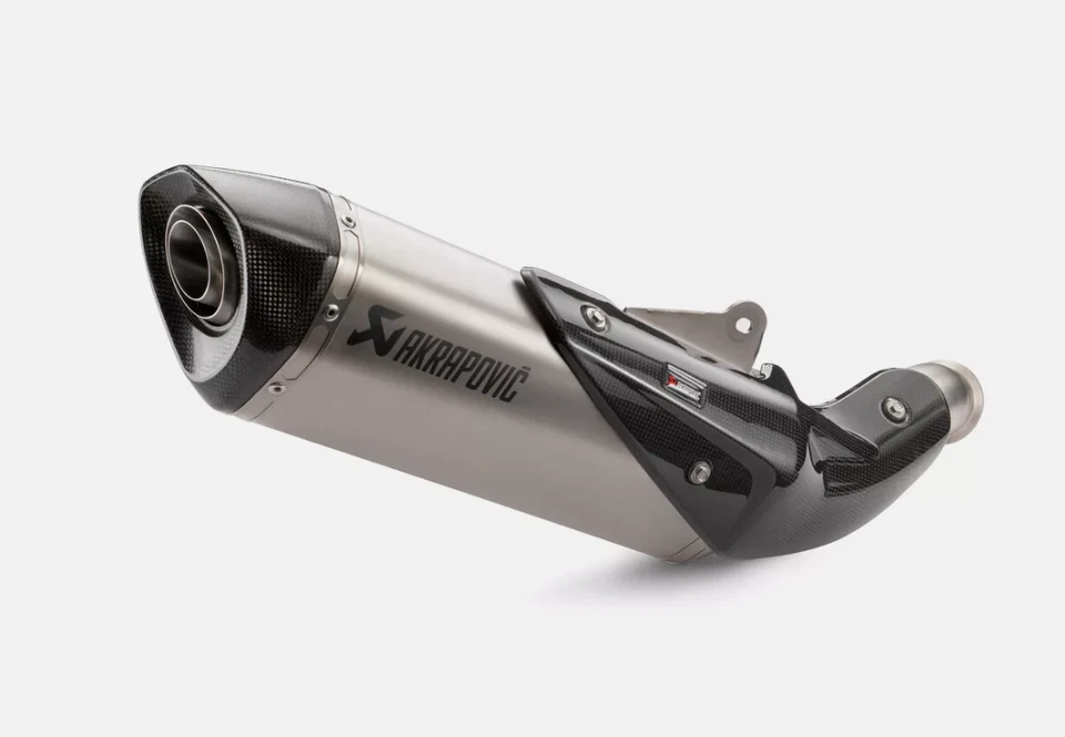 2018-2022 KTM 790 DUKE AKRAPOVIC ГЛУШИТЕЛЬ ВЫХЛОПА СКОЛЬЖЕНИЕ НА ЛИНИИ 64105979100 - Изображение 1 из 4