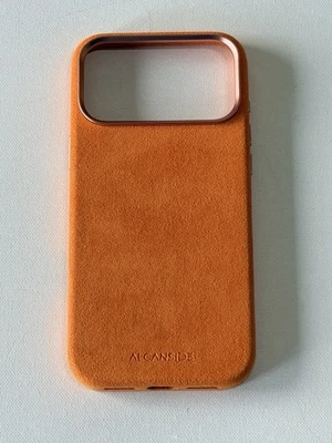 [New] Genuine Alcantara Magsafe Case for iPhone 17 Pro Max - Image 1 of 4