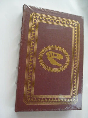 Michael Crichton - Dragon Teeth -- OOP Easton Press FULL LEATHER SEALED NEW  - Image 1 of 2