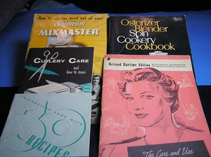 Vtg Sunbeam Mixmaster, Osterizer Blender, Wartime edition care of Appliances, + - Picture 1 of 14