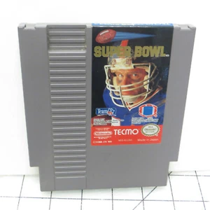 Tecmo Super Bowl Original Nintendo NES Video Game Cartridge - Picture 1 of 6