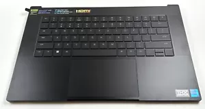 14035217 Razer RZ09-0485YED3 RZ09-0485 15.6" Palmrest Keyboard Touchpad Assembly - Picture 1 of 4