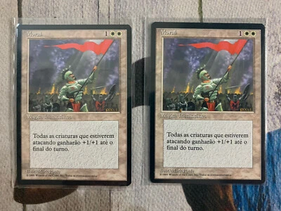 MTG 1x Portuguese FBB 4th Edition Morale (2 Available) - Image 1 of 2
