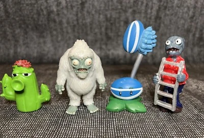 Figura de acción 4 plantas vs zombies PVC Yeti sandía cactus rara Foto 1 de 4