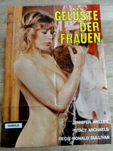 Erotik Plakat* GELÜSTE DER FRAUEN Jennifer Welles - Picture 1 of 1