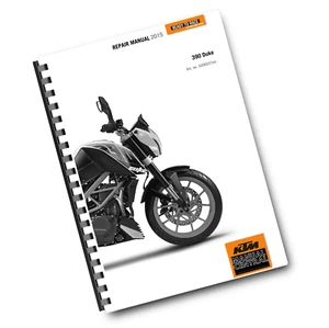 KTM 2015 - 390 DUKE - WORKSHOP REPAIR SERVICE MANUAL - Picture 1 of 5