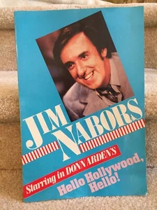 Jim Nabors Bally's Reno Play Program Hello Holllywood Hello 1987 FREE SHIP - Picture 1 of 8