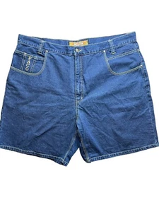 Paco Mens Denim Shorts Medium Wash Vintage 90's Baggy Size 46 - Picture 1 of 7