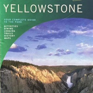 Yellowstone Guide to Park 25th Edition American Park Network Trails Maps History - Picture 1 of 5